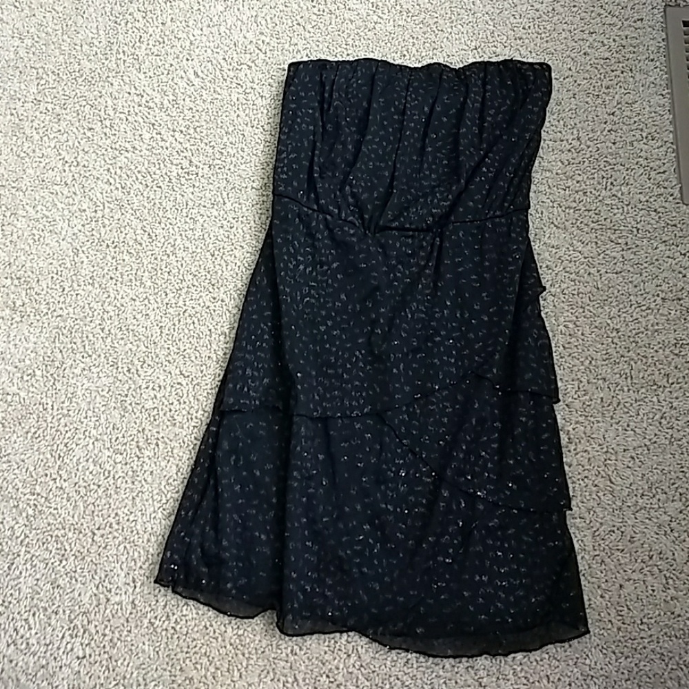 Strapless Black Dress